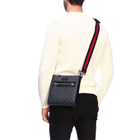 gucci supreme shoulder bag mans|shoulder bag man luxury square.